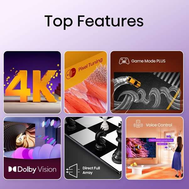 Hisense 65` A6K 4K UHD Smart TV with HDR & Dolby Vision (Brand New)