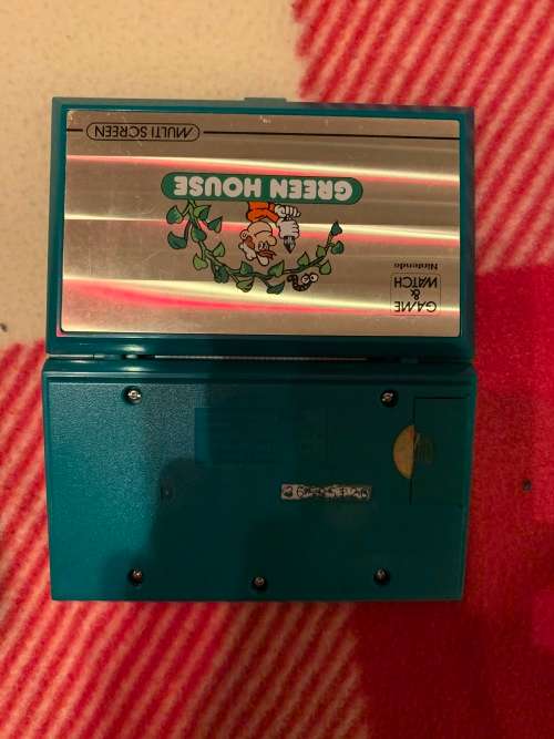 Nintendo Game and watch Greenhouse with box