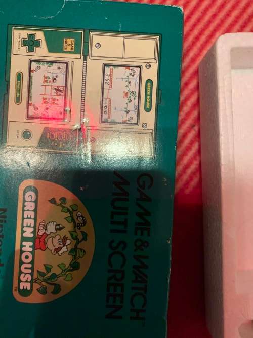 Nintendo Game and watch Greenhouse with box