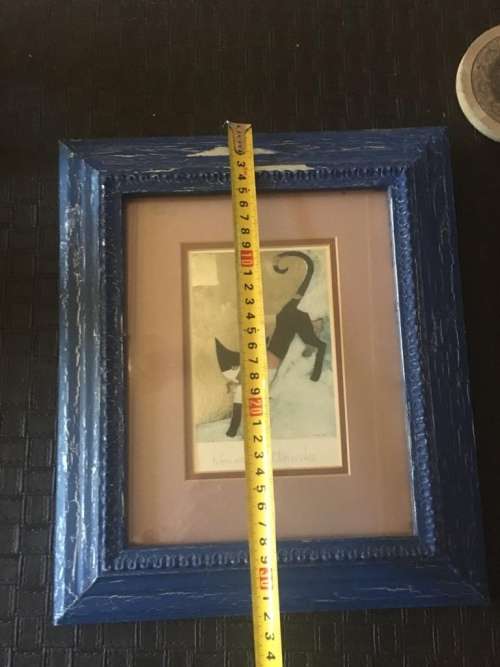 Stunning Rosina Wachtmeister foiled cat print