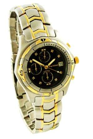 **100% GENUINE KRUG BAUMEN WATCH WITH 8 DIAMONDS!**