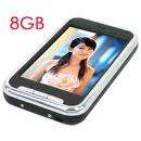 8GB 3.0 Inch Touch Screen MP5 Player - RM / RMVB / AVI Support