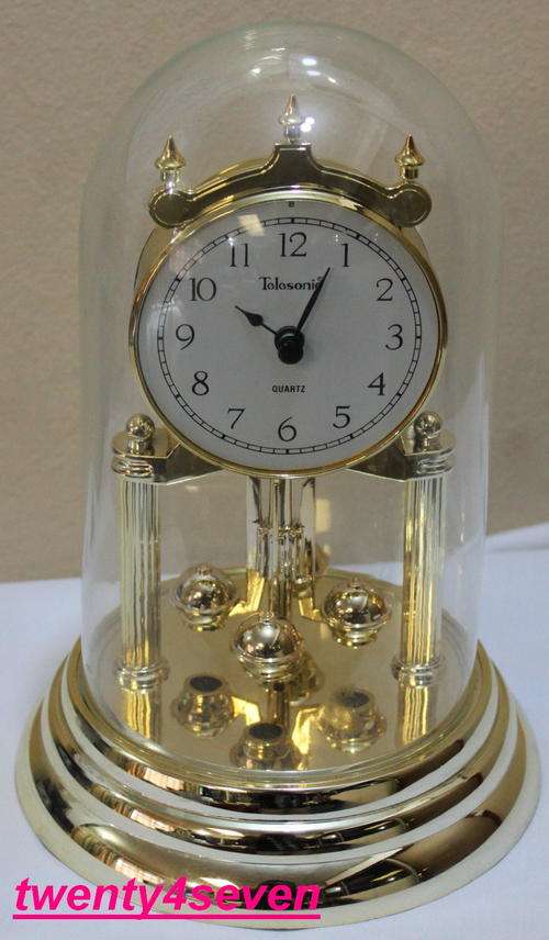 **BRAND NEW** >>Beautiful ANNIVERSARY DOME CLOCK<<**A truly fabulous gift!!**