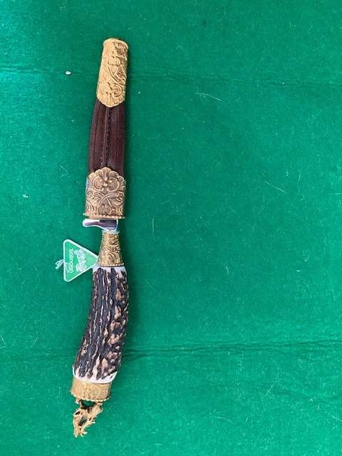 HERBERTZ ROSTFREI SOLINGER INOX WITH STAG ON HANDLE