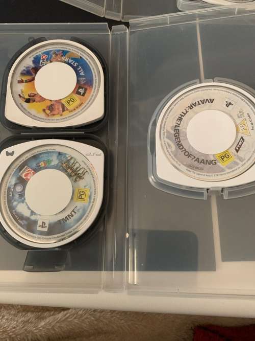 PSP Console With Charger Case & 11 Games