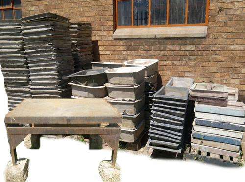 Concrete slabs and Concrete Gully Top Moulds with Vibrating Table