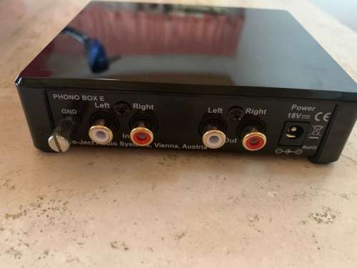 Pro-Ject Phono Box E Phono Preamplifier - Black