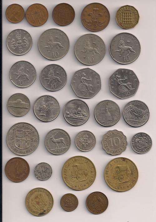 COLLECTION OF WORLD COINS 1947-2006
