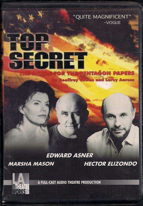 Top Secret - The Battle for the Pentagon Papers - Docudrama Audio Cassette
