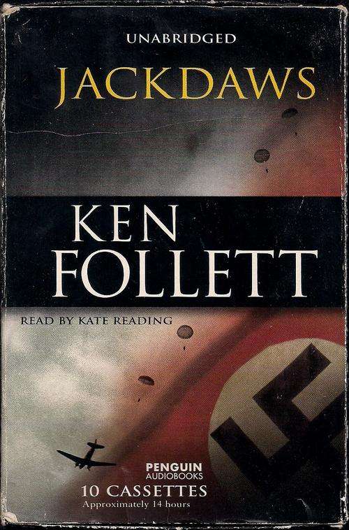 JACKDAWS - KEN FOLLETT - 10 AUDIO CASSETTES