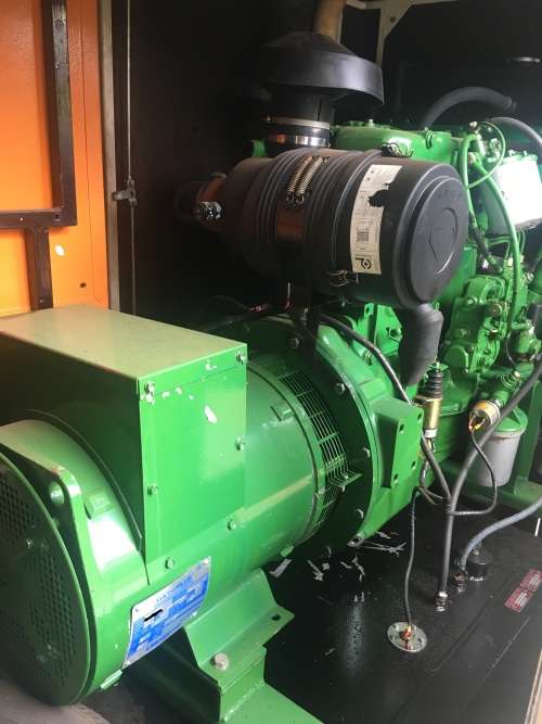 30kW Three Phase Mercedes Benz Turbo Diesel ADE214C/Magnaplus Generator on Trailer