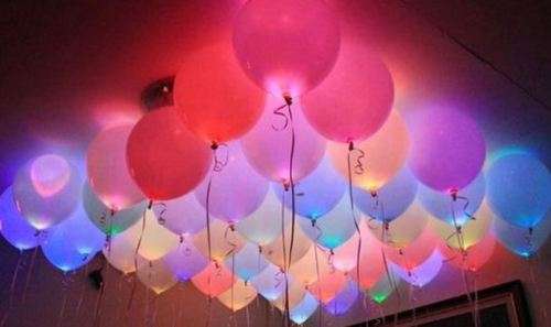 Pack of 20 LED Light-Up Balloons