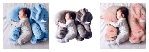 Stuffed Elephant Plush Pillow