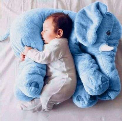 Stuffed Elephant Plush Pillow