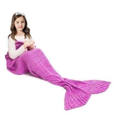 Kids Mermaid Tail Blankets #788-1