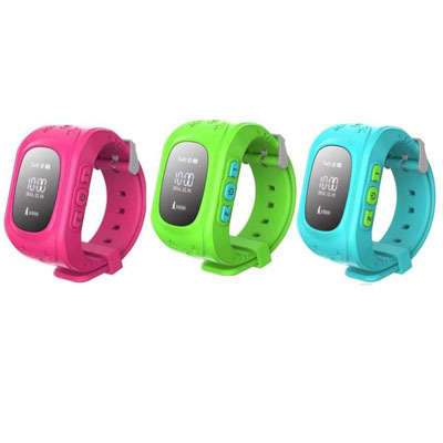 Q50 Kids GPS Watch - Blue/Green/Pink