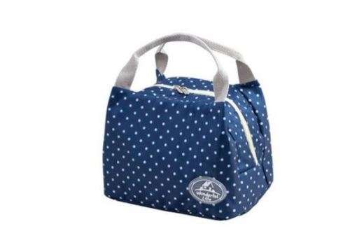 Kids Portable Insulated Thermal Lunch Bag - Pink Butterfly