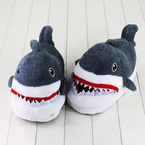 Shark Plush Slippers