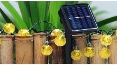 30 LED Solar String Bulbs