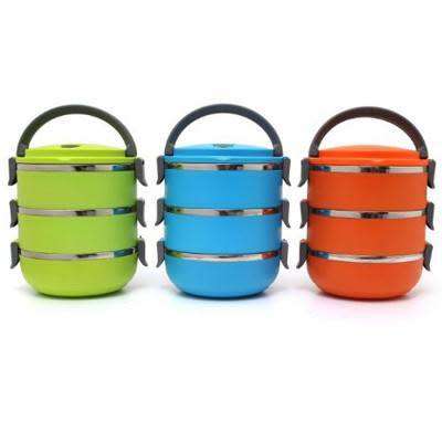 3 Layer Lunch Box | Stainless Steel