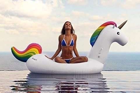 Giant Unicorn Pool Float