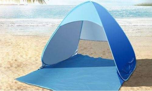 a Pop-Up Beach and Camping Tent