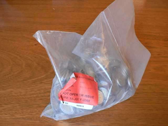 Sealed Bag of 400 Mandela R5 BDay coins