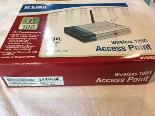 D-Link Wireless 108G Access point