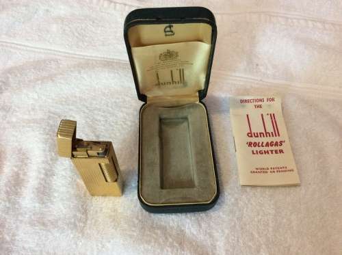 Dunhill gold plated lighter