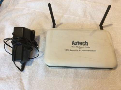 Aztech 4 port wireless N Router