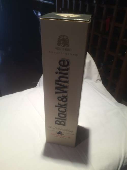 Black and White Whisky