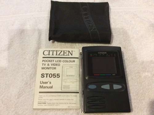 Citizen portable TV