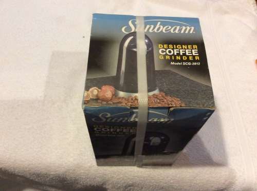 Sunbeam coffee grinder
