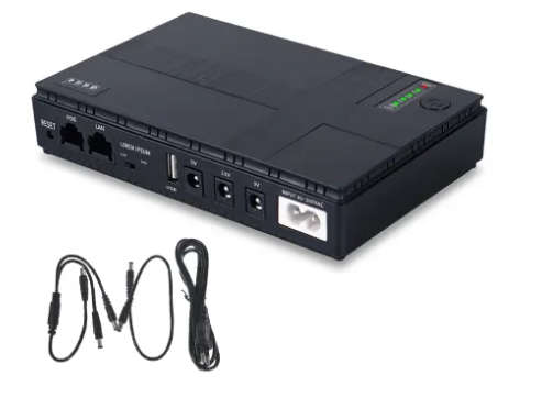 Mini DC UPS - Keep your fibre internet and mobile devices on during load shedding!