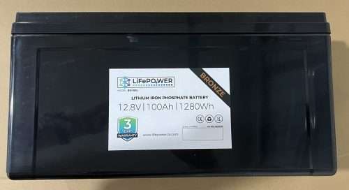 LifePo4 LITHIUM IRON PHOSPHATE BATTERY 12V | 100Ah | 1280Wh