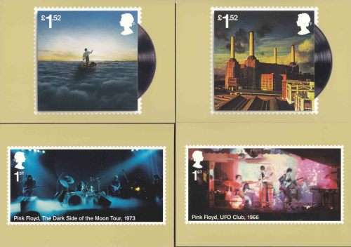 Great Britain - 2016 - Pink Floyd Maximum Cards
