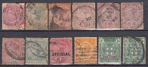 Great Britain - 1876 - 1902 - Jamaica