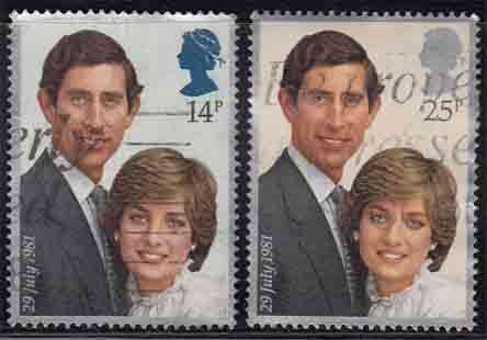 Great Britain Elizabeth II - 1981 - Prince Charles and Lady Diana Wedding