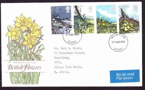 Great Britain QEII - 1979 - British Wild Flowers