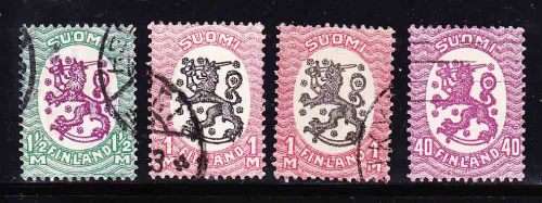 Finland - 1917 to 1929 - Arms of the Republic