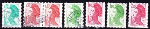 France - 1982+ - Liberty, after Delacroix