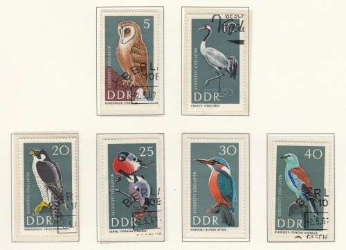 Germany East DDR - 1967 - Protected Birds