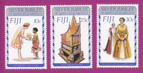 Silver Jubilee - Queen Elizabeth II - 1977 - Fiji