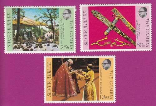 Silver Jubilee - Queen Elizabeth II - 1977 - The Gambia