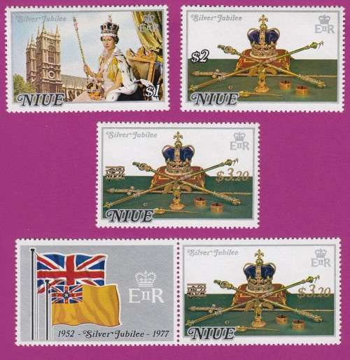 Silver Jubilee - Queen Elizabeth II - 1977 - Niue