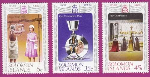 Silver Jubilee - Queen Elizabeth II - 1977 - Solomon Islands