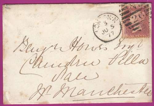 Great Britain - Penny Red's on Cover - 12 Items - Auction specifically for boland202 by arrangement