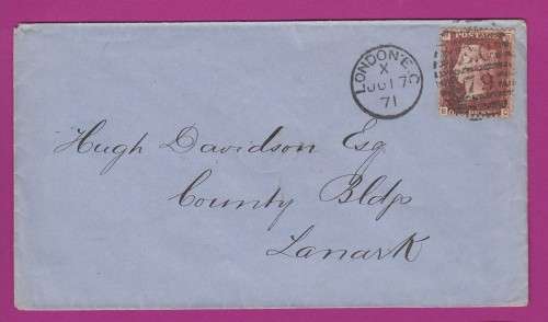 Great Britain - Penny Red's on Cover - 12 Items - Auction specifically for boland202 by arrangement