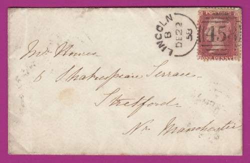 Great Britain - Penny Red's on Cover - 12 Items - Auction specifically for boland202 by arrangement
