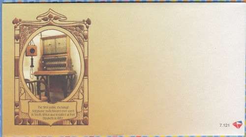South Africa RSA - 2007 - FDC 7.121 - World Post day Telephone - Unserviced Cover